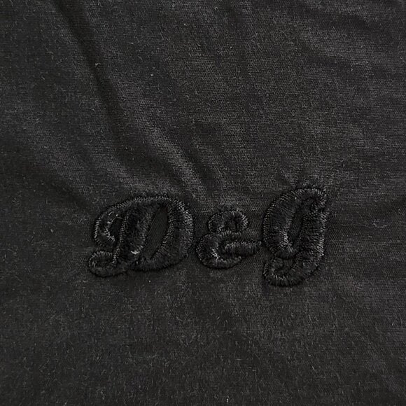 Dolce Gabbana 16 Point Black Solid Men Long Sleeve Button Up Shirt Adult - Picture 3 of 16